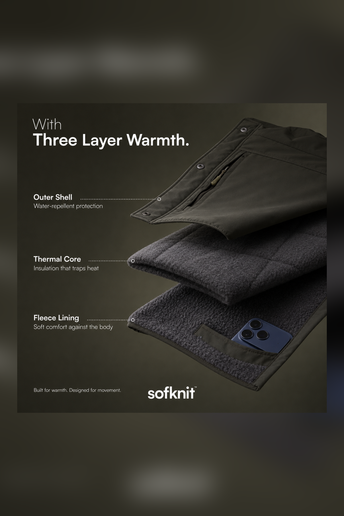 Thermal Winter Jacket Men