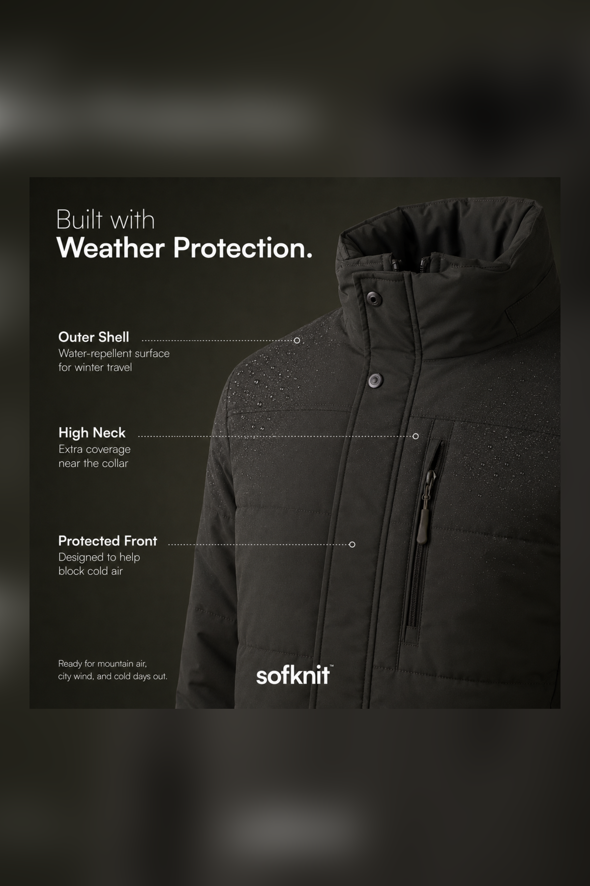 Thermal Winter Jacket Men