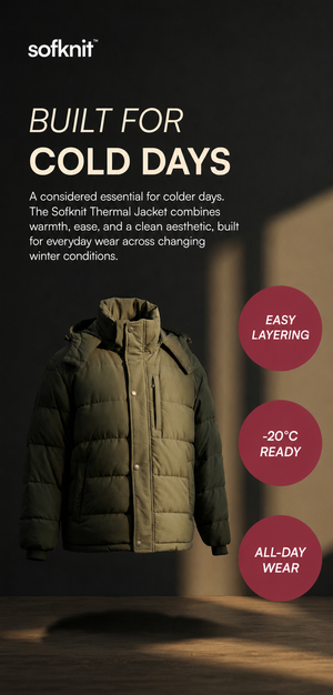 Thermal Winter Jacket Men