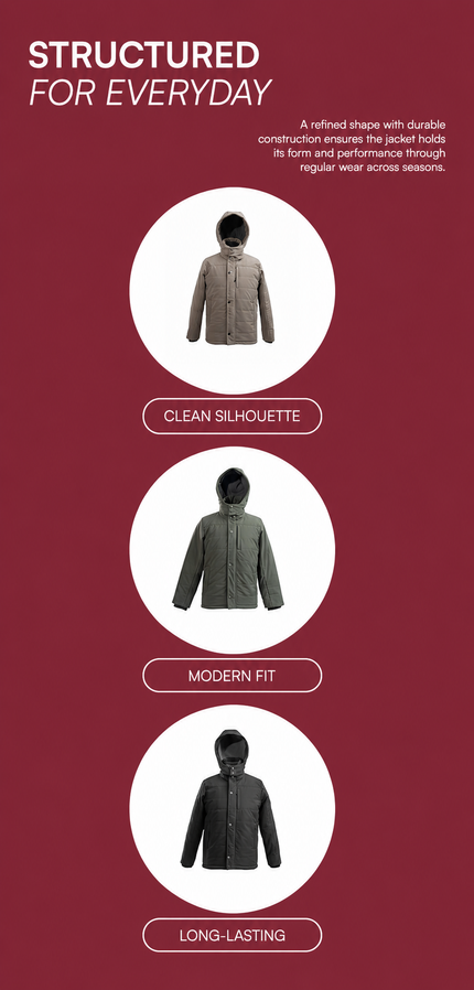 Thermal Winter Jacket Men